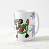Geiten winter koffiemok (Voorkant rechts)