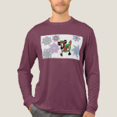 Geiten winter Tri-Blend shirt (Voorkant volledig)