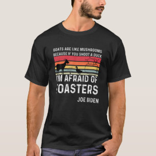 Geiten zijn als paddenstoelen als je een eenden re t-shirt