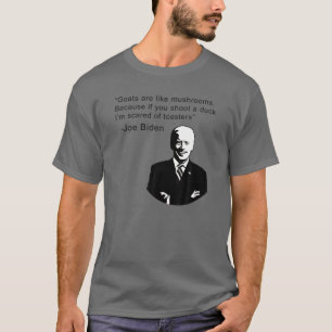 Geiten zijn als paddenstoelen omdat als je een ede t-shirt