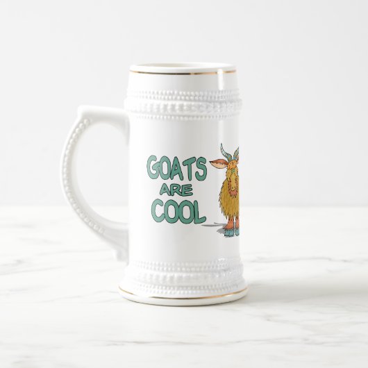 Geiten zijn kool bierpul (Links)