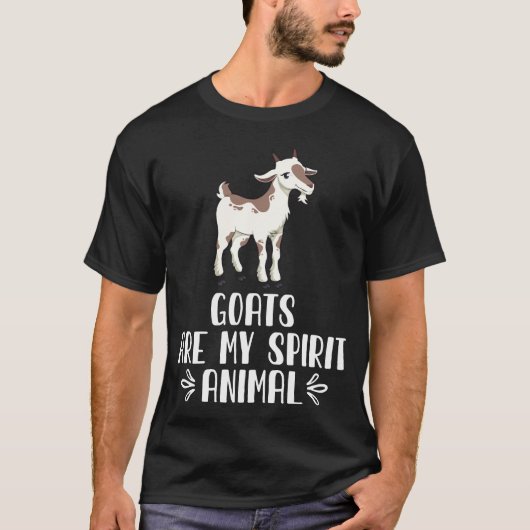 Geiten zijn mijn dieren t-shirt (Voorkant)