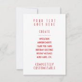 geitenafbeelding kaart (Achterkant)