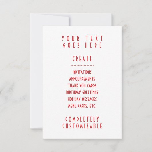 geitenafbeelding kaart (Achterkant)