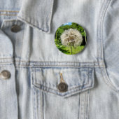 Geitenbaard Wildflower Badge Ronde Button 5,7 Cm (In situ)
