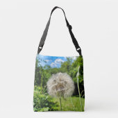 Geitenbaard Wildflower over de hele Canvas tas (Achterkant)