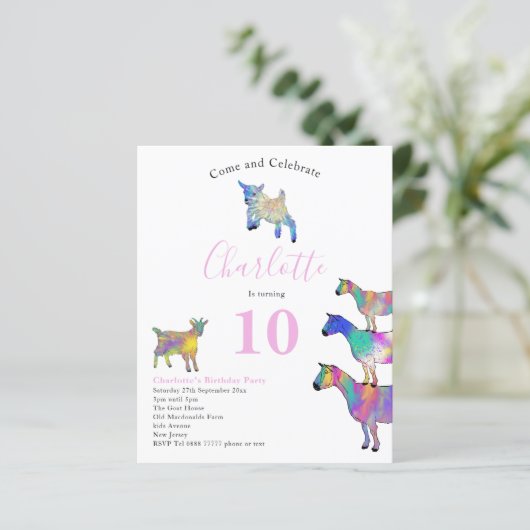 Geitenberg Gewonnen Partij Roze (Staand voorkant)