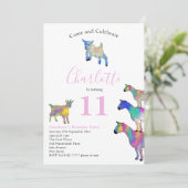 Geitenberg Gewonnen Partij Roze Kaart (Staand voorkant)