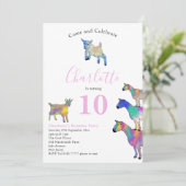 Geitenberg Gewonnen Partij Roze Kaart (Staand voorkant)