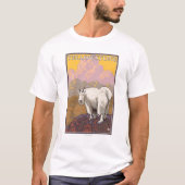 Geitenberg - Nationaal Park Yellowstone T-shirt (Voorkant)