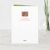 Geitenbevorderende kankerondersteuning kaart (Achterkant)