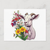 Geitenboeket Post Kaart (Voorkant)