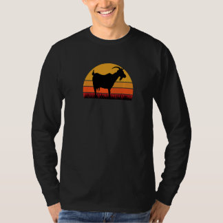 Geitenboer Boerderij kwekerij Homestead Black Anim T-shirt