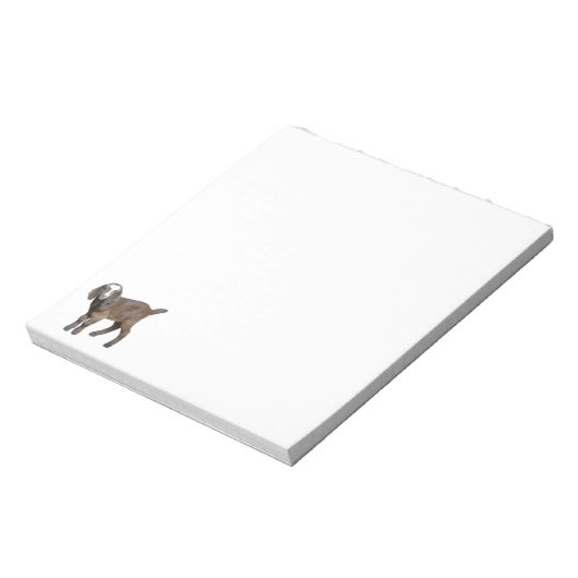 Geitenbriefje Notitieblok (Linkerzijde)