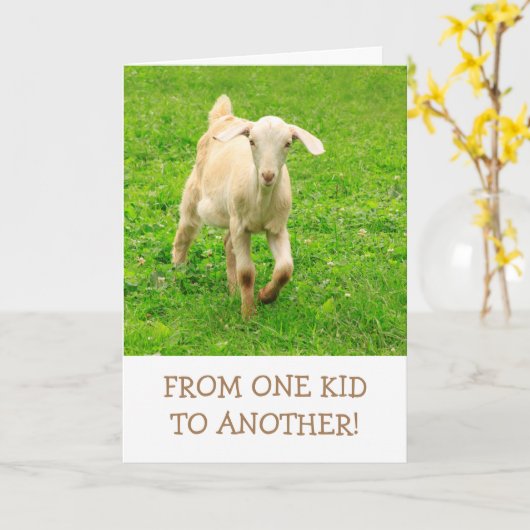 Geitenbrood, geit, geit kaart (Gele Bloem)