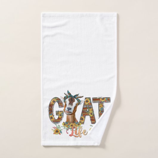 Geitenbroodset Bad Handdoek (Handdoek)
