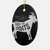 Geitencadeaus voor geitenlammeren keramisch ornament (Links)