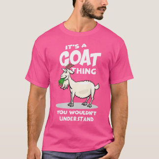 Geitendier Caprine Kleding Boer Het is een geitend T-shirt