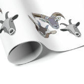 geitendier grappige geit cadeaupapier (Rol Hoek)