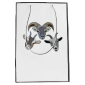 geitendier grappige geit medium cadeauzakje (Voorkant)