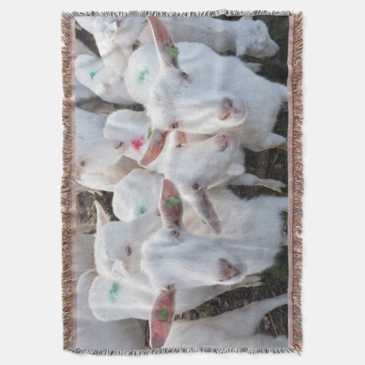 Geitendieren Deken (Voorkant Verticaal)