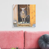 geitendoek canvas afdruk (Insitu (Woonkamer))