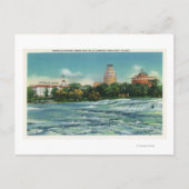 Geiteneiland Uitzicht van Amerikaanse Rapids Briefkaart (Voorkant)