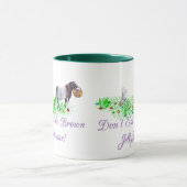 Geiteneten eet de bruine geleibonen niet mok (Midden)