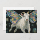 geitenfee briefkaart (Voorkant / Achterkant)