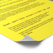 Geitenfeiten Poster 2 (Hoek)