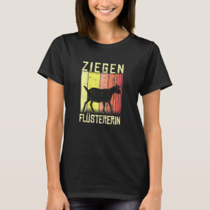 Geitenfluisteraar geit voor geitenfokkers t-shirt