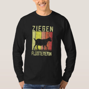 Geitenfluisteraar geit voor geitenfokkers t-shirt