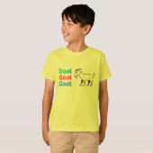 Geitengeit Kinder T Shirt (Voorkant volledig)