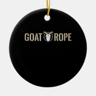 Geitengeitendeklaag Keramisch Ornament