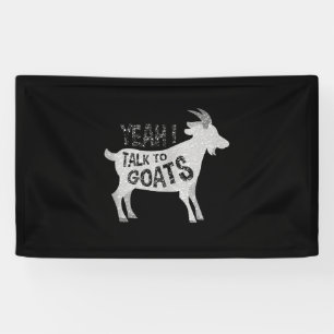 Geitengeschenken voor geitenlammeren spandoek