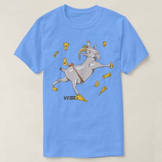Geitengesteente klimmen t-shirt (Design voorkant)