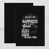 Geitengif Save The Date (Voorkant / Achterkant)