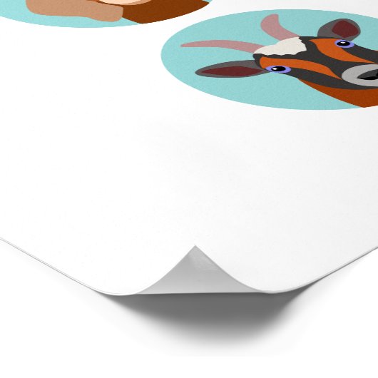 Geitenhaai Poster (Hoek)