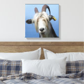 geitenhaar canvas afdruk (Insitu (Slaapkamer))