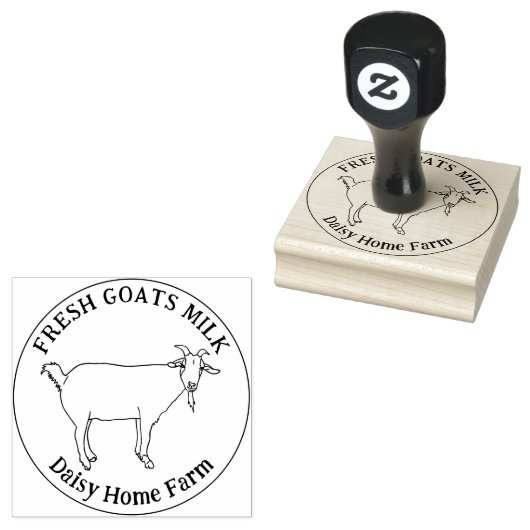 Geitenhandleiding Rubberstempel (Gestempeld)