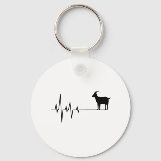 Geitenhartslag Sleutelhanger (Voorkant)