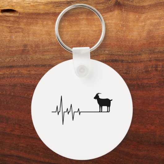 Geitenhartslag Sleutelhanger (Voorkant)