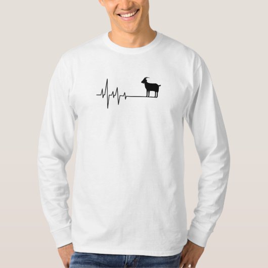 Geitenhartslag T-shirt (Voorkant)