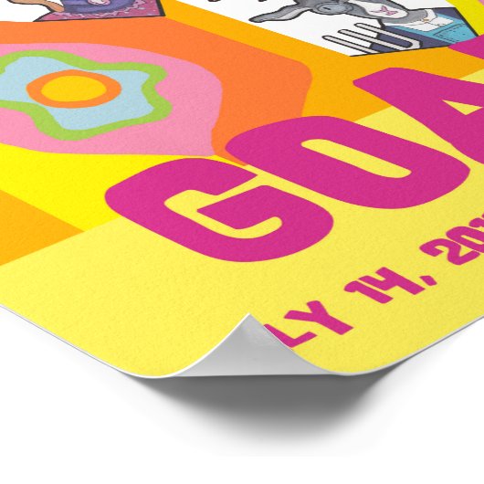 Geitenhoudend Poster (11 x 17 inch) (Hoek)