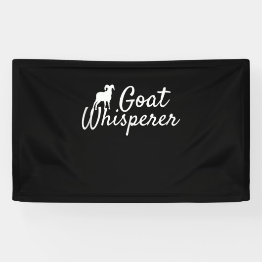 Geitenhouderij (geitenhouderij) spandoek (Horizontaal)