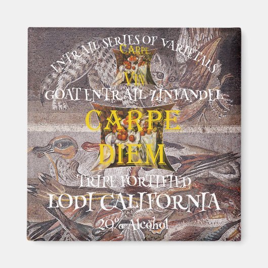 Geiteningewanden Zinfandel uit de Californische Tr Magneet (Voorkant)