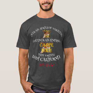 Geiteningewanden Zinfandel uit de Californische Tr T-shirt