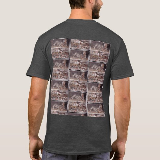 Geiteningewanden Zinfandel uit de Californische Tr T-shirt (Achterkant)