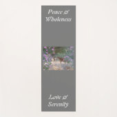 Geitenjoga eco mat, je eigen afbeelding en woorden yogamat (Voorkant)