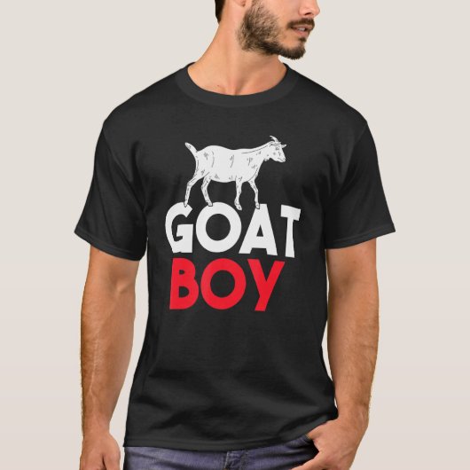 Geitenjongen Geiten T-shirt (Voorkant)